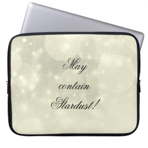 Gray / Grey Silver Sparkle laptop case. Sleeve