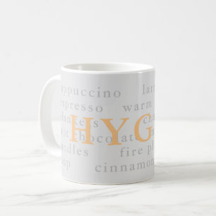 Gray hygge coffee tea mug perfect for winter