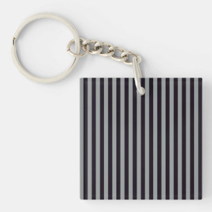 gray jaguar stripes key ring