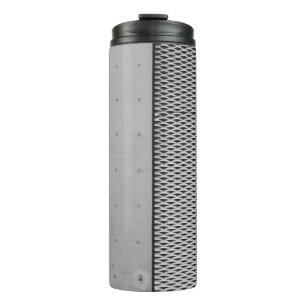 Gray metal galvanized sheet thermal tumbler