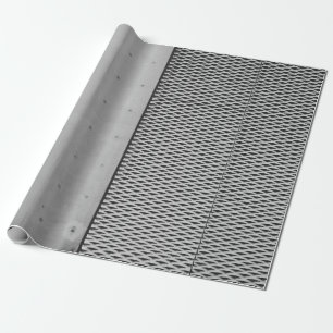 Gray metal galvanized sheet wrapping paper