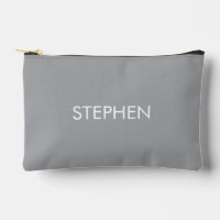 Gray minimalist custom name 