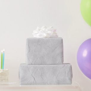 Gray Plaster Pattern Wrapping Paper