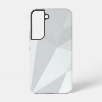Gray Polygon Geometric Minimal Samsung Galaxy Case