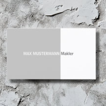 gray professional business card