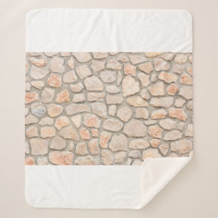 Gray stone wall background. stone, texture, wall, sherpa blanket