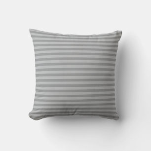 Gray Stripes Cushion