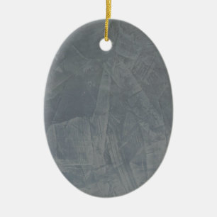 Gray Suede Ceramic Tree Decoration