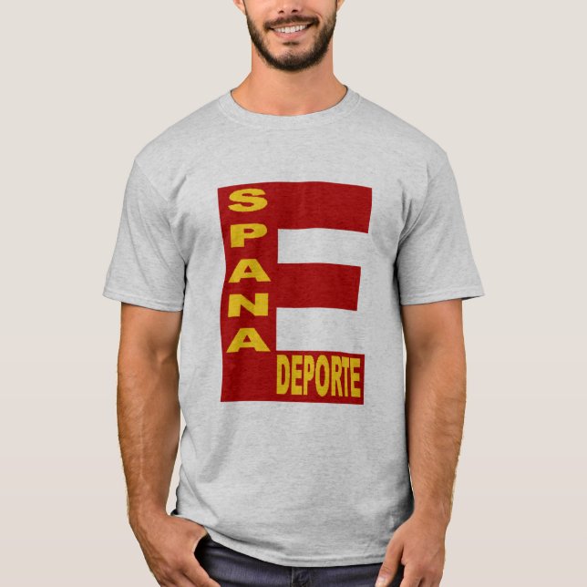 Gray T-shirt for men ESPANA DEPORTE (Front)