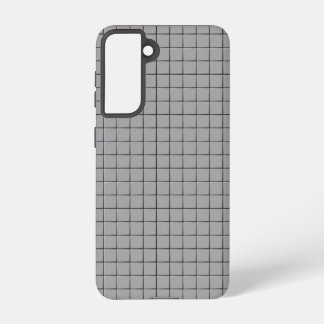 Gray Tile Pattern Samsung Galaxy Case