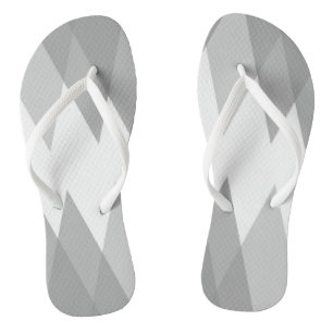 Gray triangles jandals