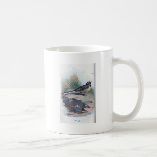 Gray Wagtail Coffee Mug (Right)