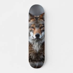 Gray Wolf Alpha Observer Skateboard