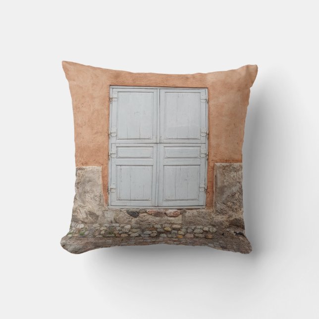 GRAY WOODEN DOOR CUSHION (Front)
