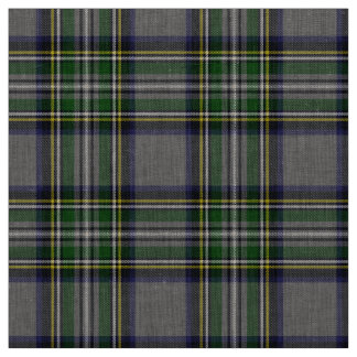 Gray & Yellow Tartan Plaid Fabric