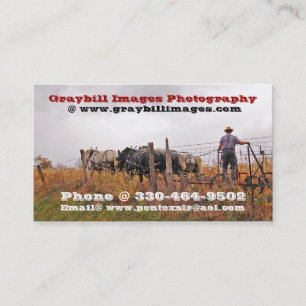 Graybill Images Photography Business Card