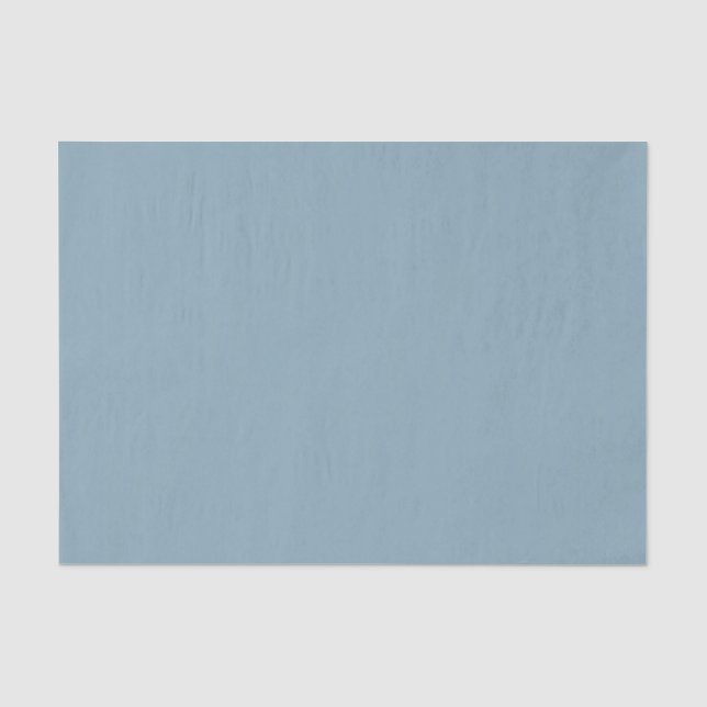 Grayish Dust Blue Tissue Paper (Front)
