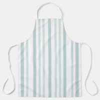 Grayish Grey Green Line Stripes On White