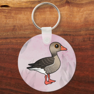 Graylag Goose Key Ring
