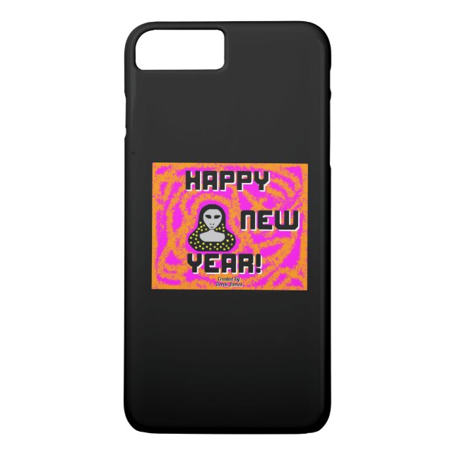 Grays New Year Wishes Apple iPhone 8/7 Plus Case (Back)