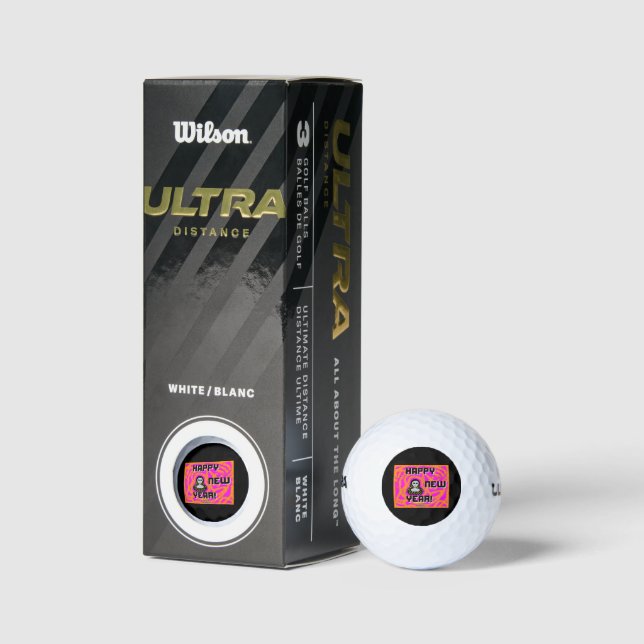 Grays New Year Wishes Golf Balls (Packaging)