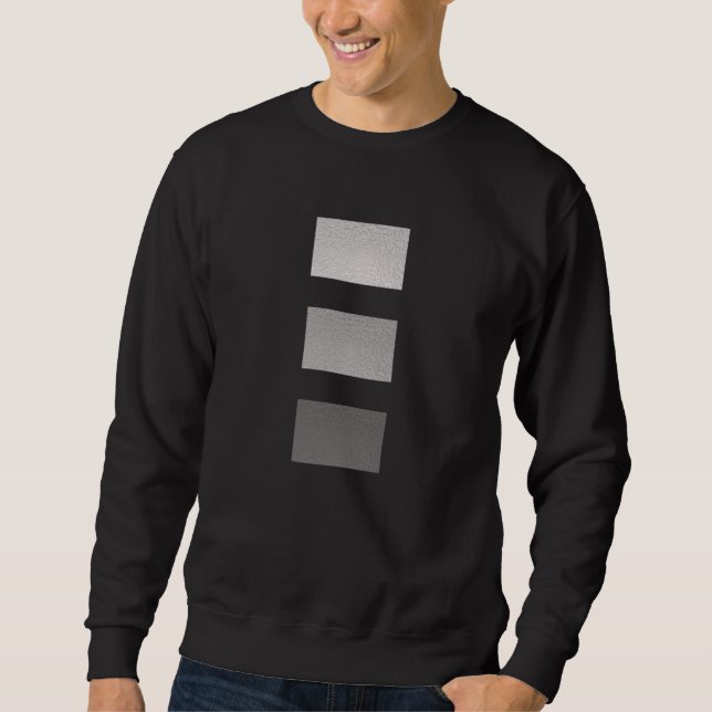 Grayscale Digital Art Sweatshirt (Front)