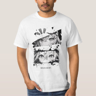 Grayscale Manga T-Shirt