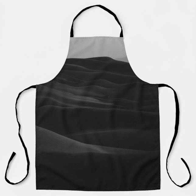 GRAYSCALE PHOTO OF DESERT APRON (Front)