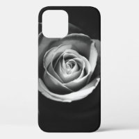 GRAYSCALE PHOTO OF ROSE