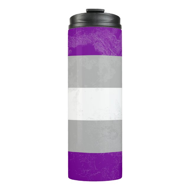 Graysexual Thermal Tumbler (Front)
