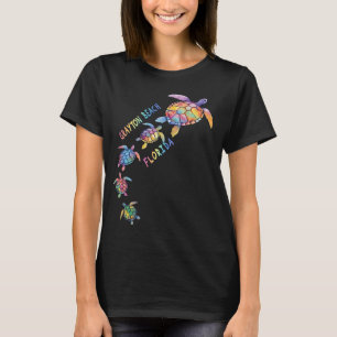 Grayton Beach Florida Sea Turtle Lover Beach Vacat T-Shirt