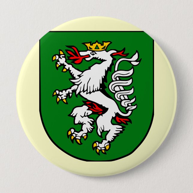 Graz, Austria 10 Cm Round Badge (Front)