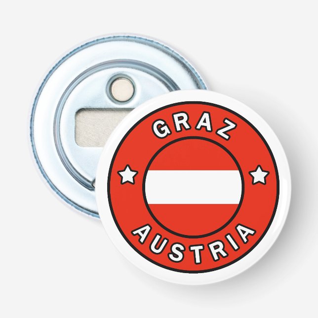Graz Austria Bottle Opener (Front)