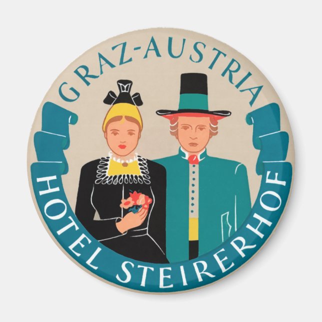 Graz-Austria Magnet (Front)