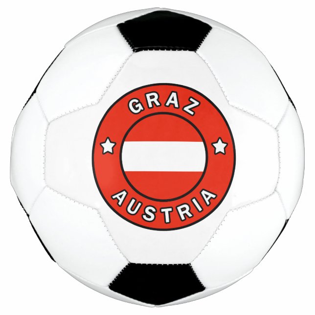 Graz Austria Soccer Ball (Front)