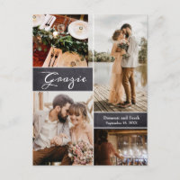 Grazie Custom Photo Collage Chalkboard