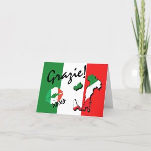 Grazie Italian Thank You Card