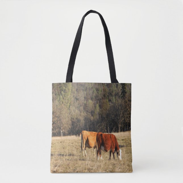Grazin'... Tote Bag (Front)