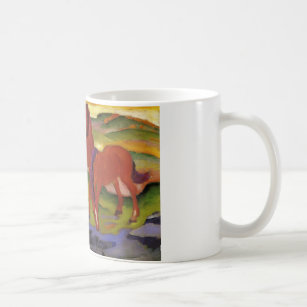 Grazing Horses IV (The Red Horses) by Franz Marc Coffee Mug