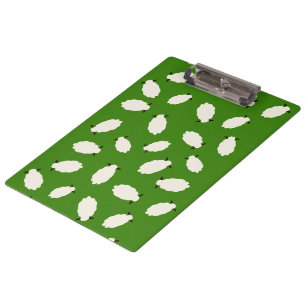 Grazing Sheep Flock Clipboard