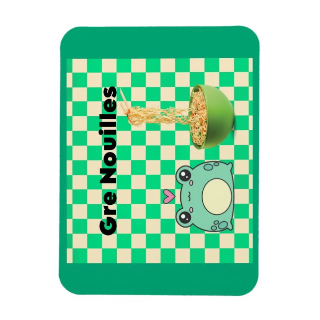 Gre noodles magnet (Vertical)