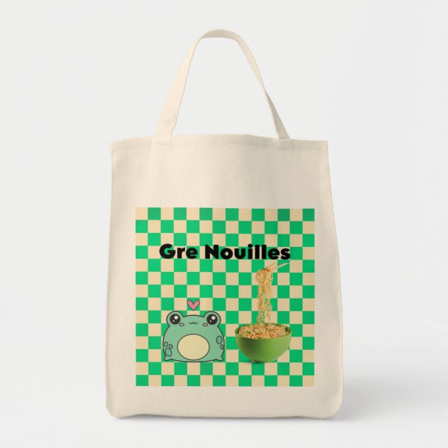 gre noodles tote bag (Front)