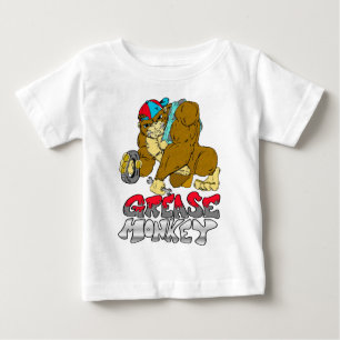 Grease Monkey Baby T-Shirt