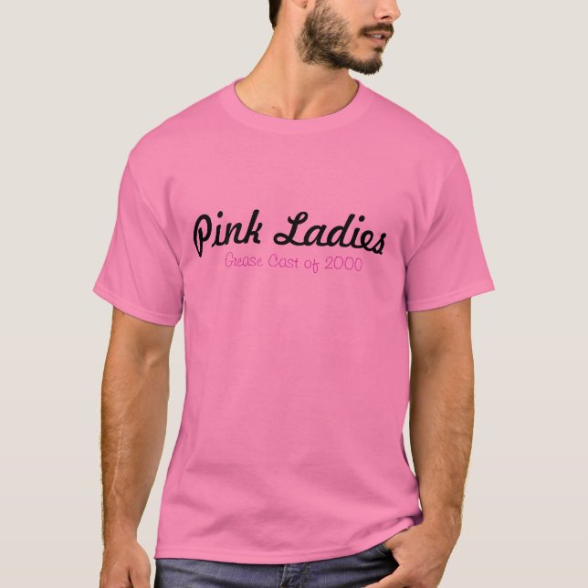 Grease Musical T-Shirt: Pink Ladies T-Shirt (Front)