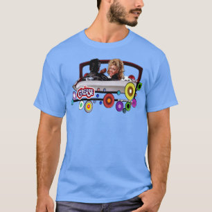 Grease Olivia NewtonJohn John Travolta Designed T-Shirt