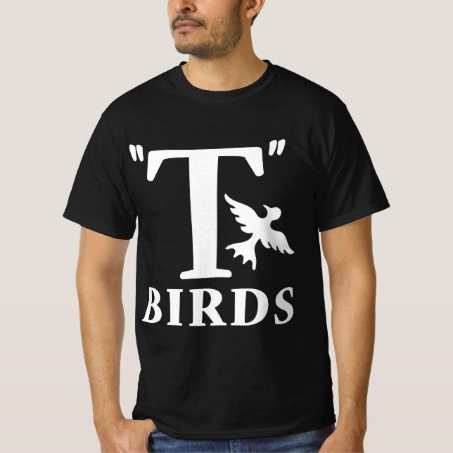 Grease T-Birds Rydell High Mens & Ladies T-Shirt (Front)