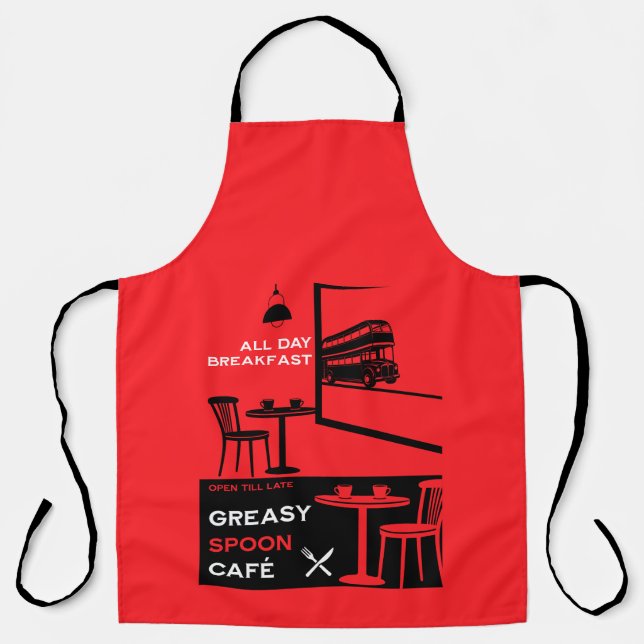 Greasy Spoon English Breakfast Apron (Front)