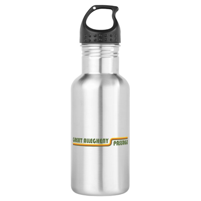 Great Allegheny Passage 532 Ml Water Bottle (Front)