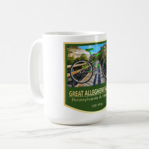 Great Allegheny Passage (bike2) Coffee Mug