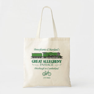 Great Allegheny Passage (RT2) Tote Bag